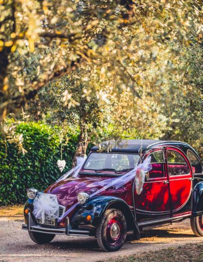 allestimenti matrimonio di colore rosso